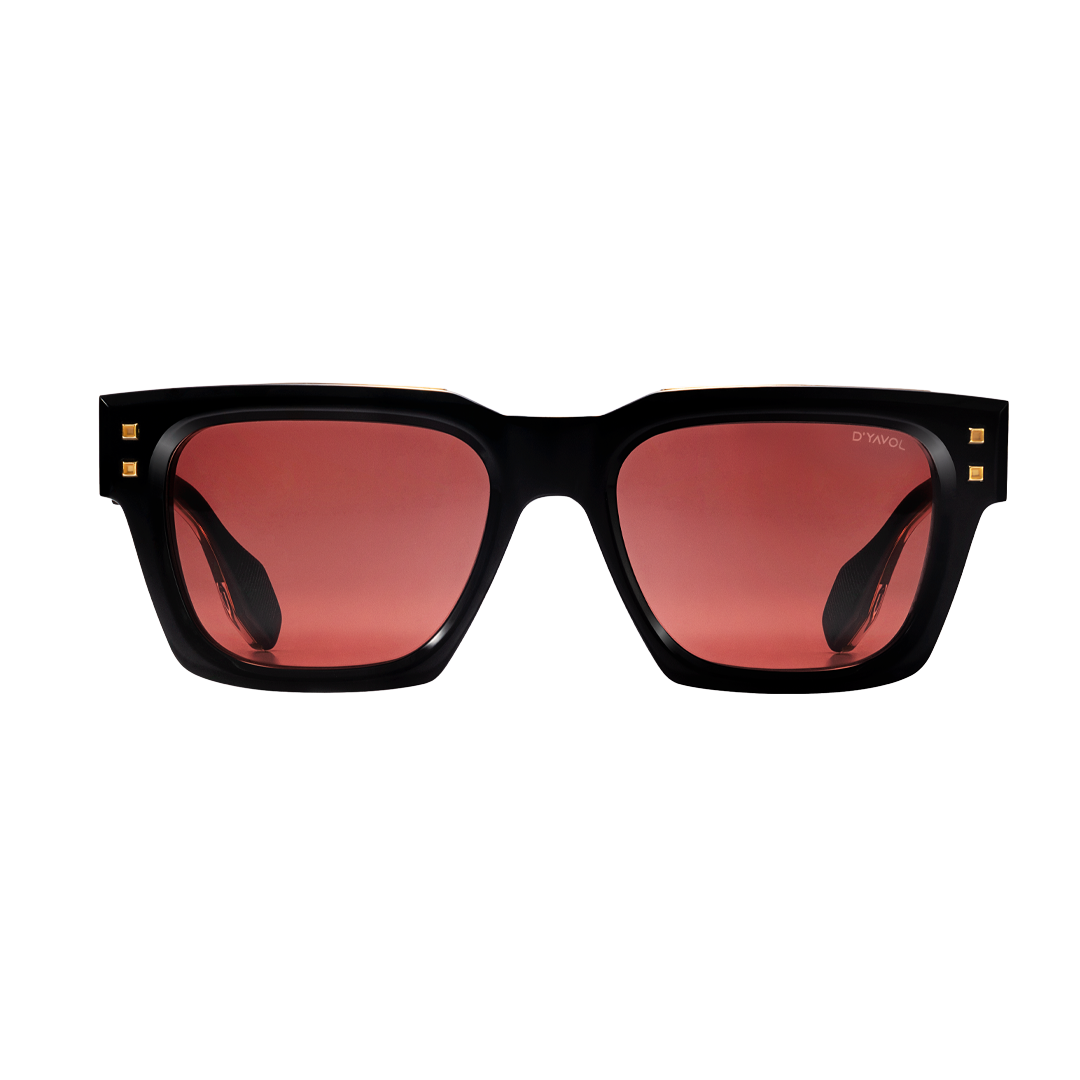 GRAND TOUR : Black + Gold / Dark Red